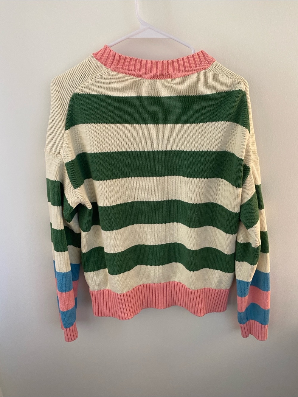Boden Lucinda Cotton Striped Sweater size Medium - Picture 2 of 5